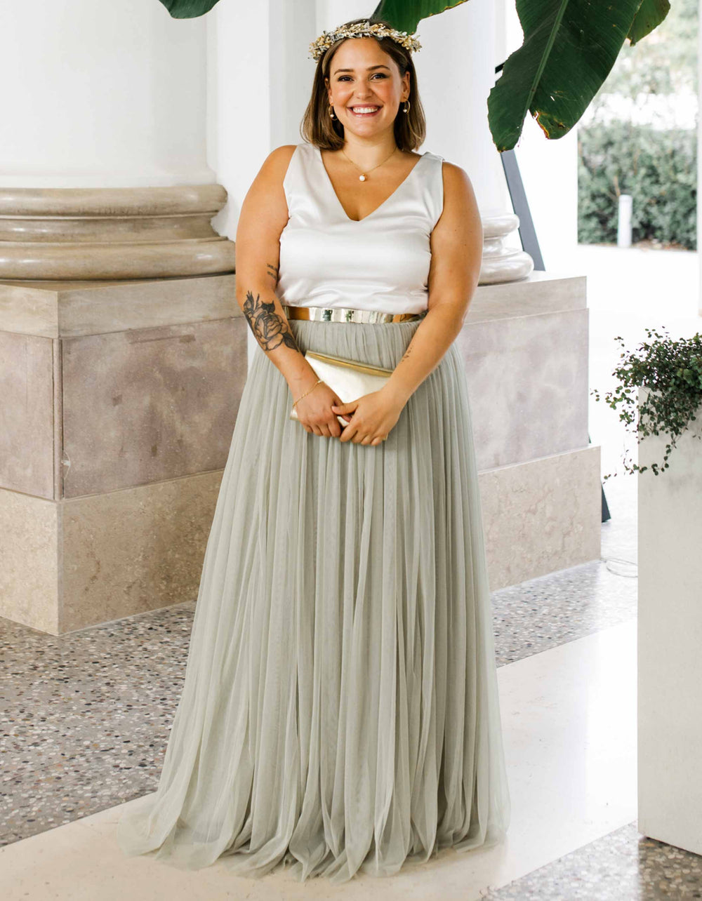 andcompliments_online_shop_brautmode_tulle_skirt_tuellrock_tuell_braut_hochzeit_online_shoppen_gruen_lang_curvy_48_50_52_wie kombiniere ich einen tüllrock