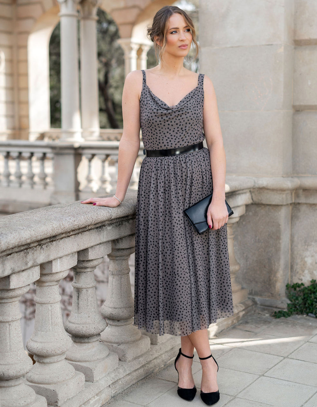 Constant Love Gürtel Shiny Schwarz 3cm - Bequemer Taillen-Gürtel in Shiny Schwarz - limitiert