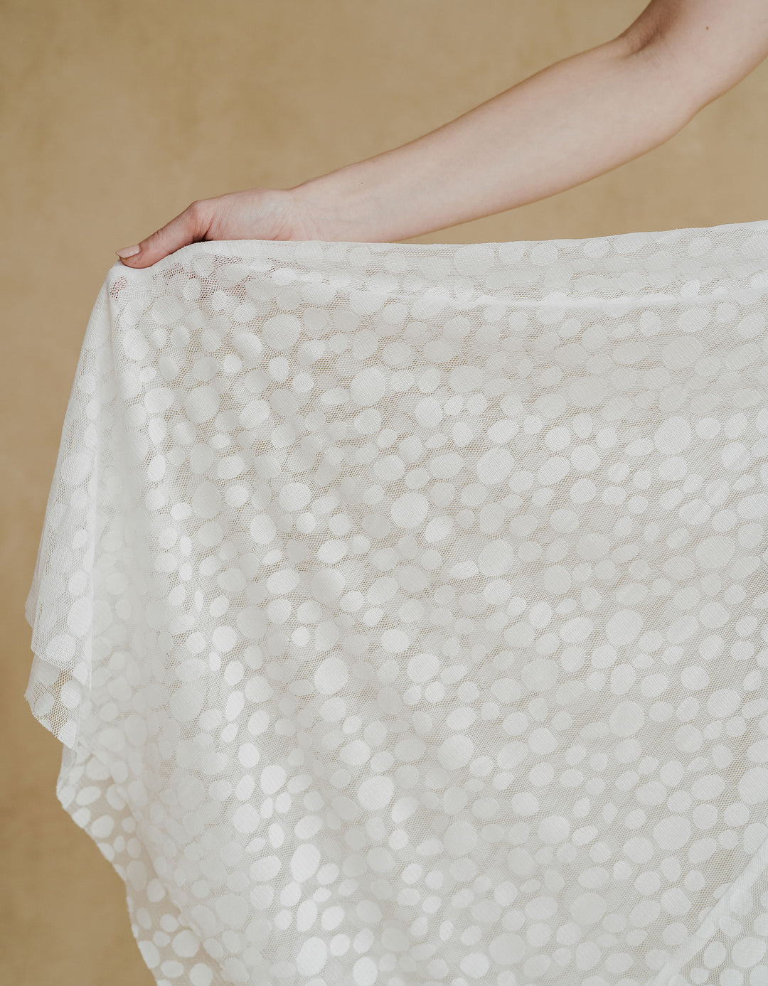 CONSTANT LOVE Dot-Tüll Rock Braut Midi - limitiert