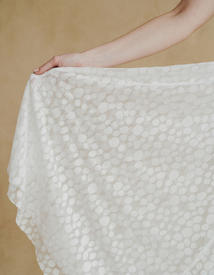 CONSTANT LOVE Dot-Tüll Rock Braut Midi - limitiert