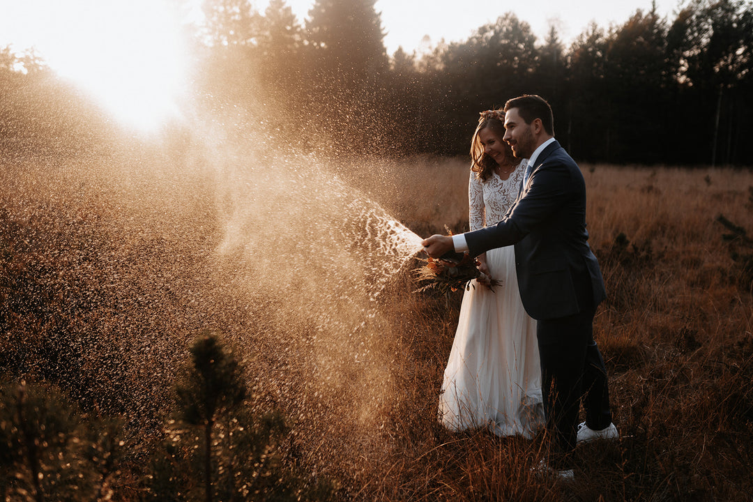 Wedding, golden Wedding, Herbsthochzeit, Braut