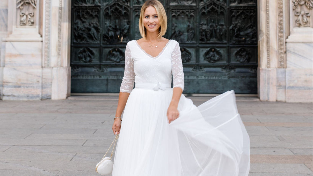 Heiraten mit kleinem Budget? Diese wunderschönen Zweiteiler kosten alle unter 500 Euro!
