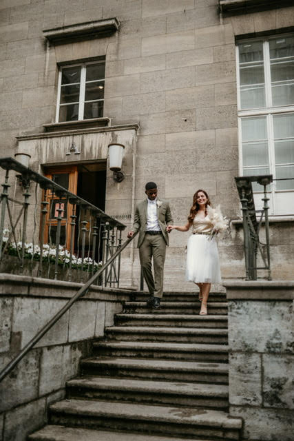 Standesamtliche Hochzeit von Bernadette und Fabio