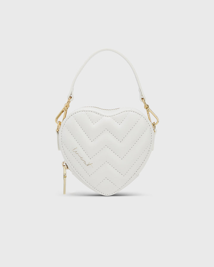 WEAT - MINI HEART BAG COCONUT