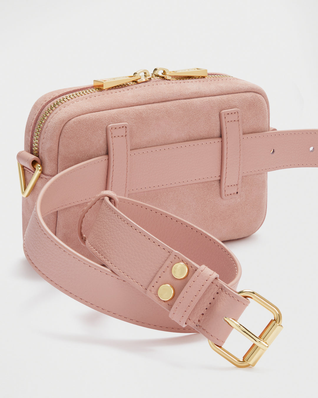 WEAT - BELT BAG SUEDE ROSE