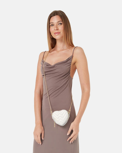 WEAT - MINI HEART BAG COCONUT