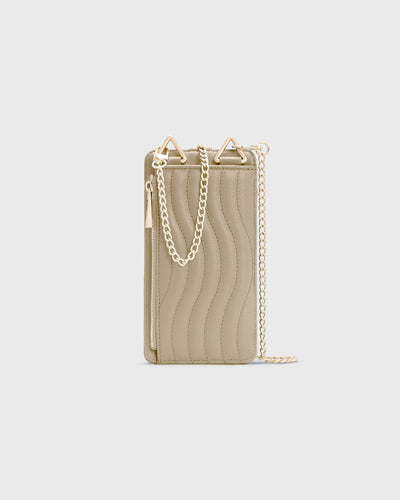 WEAT - PHONE WALLET TAUPE