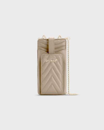 WEAT - PHONE WALLET TAUPE