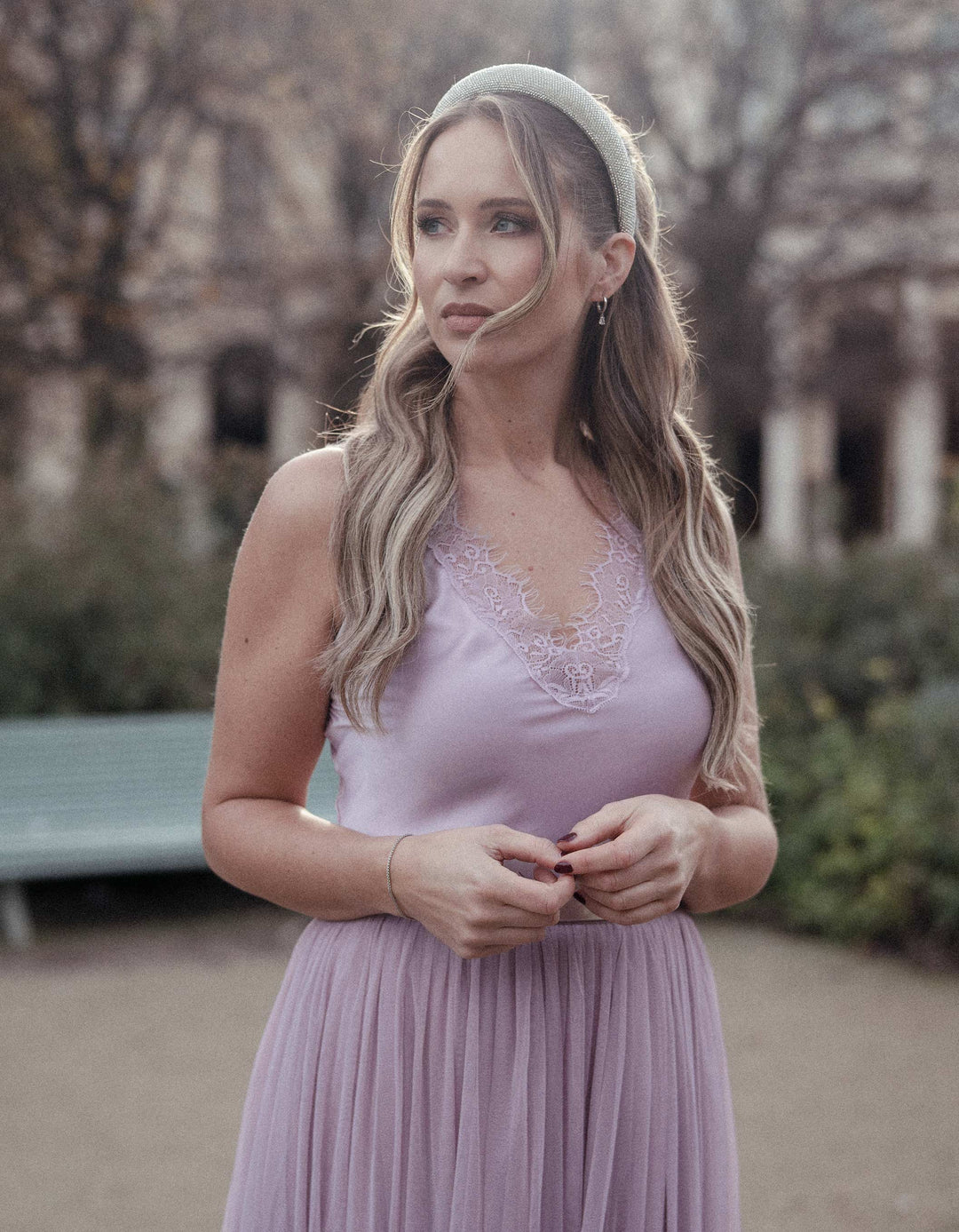 CONSTANT LOVE Top AMIENS Satin Oberteil Altrosa