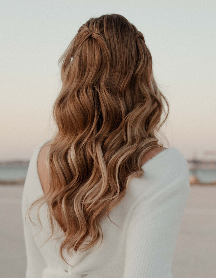 Nahtlose Clip Extensions - luxury Qualität - 120 Gramm 9-teilig - 55cm