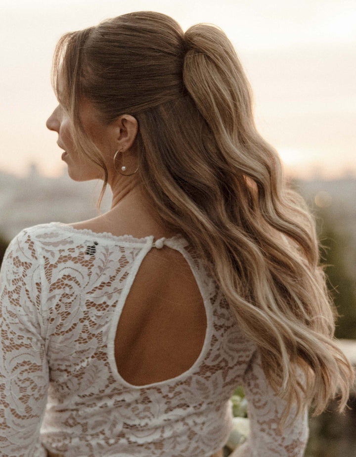 Nahtlose Clip Extensions - luxury Qualität - 120 Gramm 9-teilig - 55cm