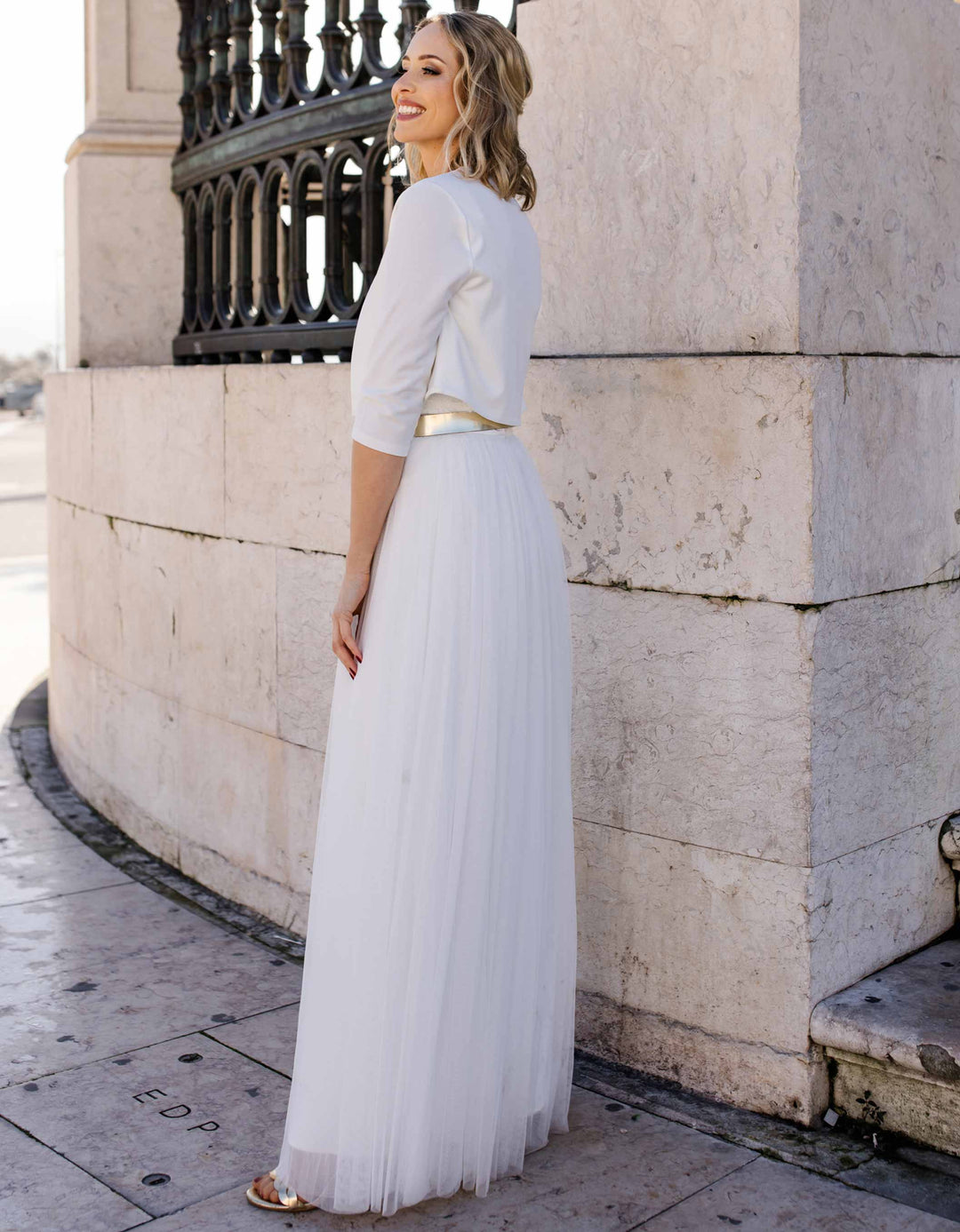 Hochzeit Bolero Jacke Abendkleid Abendkleid Lang