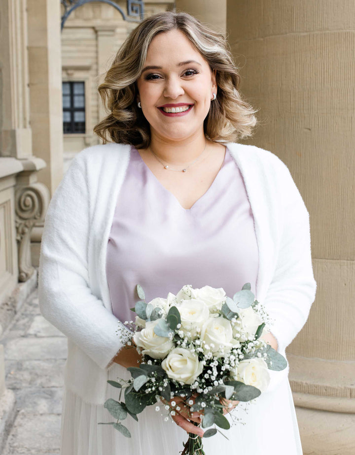 CONSTANT LOVE CURVY RIMINI Satin Oberteil Altrosa