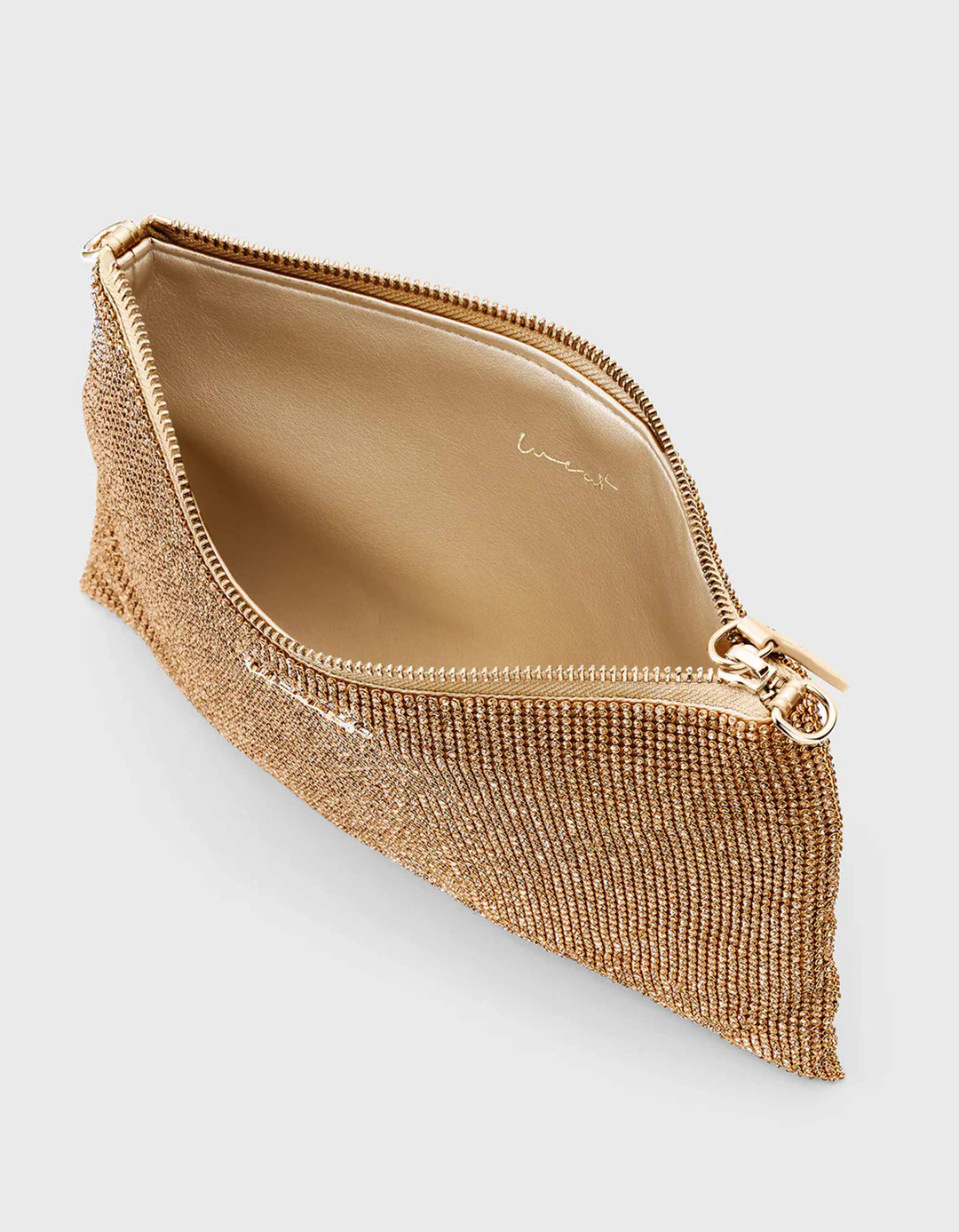 Silver Amazon Strandtasche Mit Glitzer WEAT CLUTCH BAG CRYSTAL