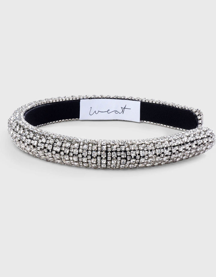 WEAT - Braut Haarreif Glitzersteine