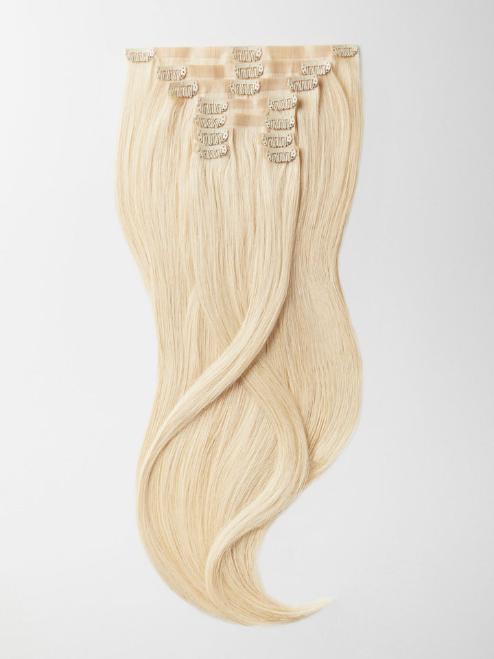 Nahtlose Clip Extensions - luxury Qualität - 120 Gramm 9-teilig - 55cm