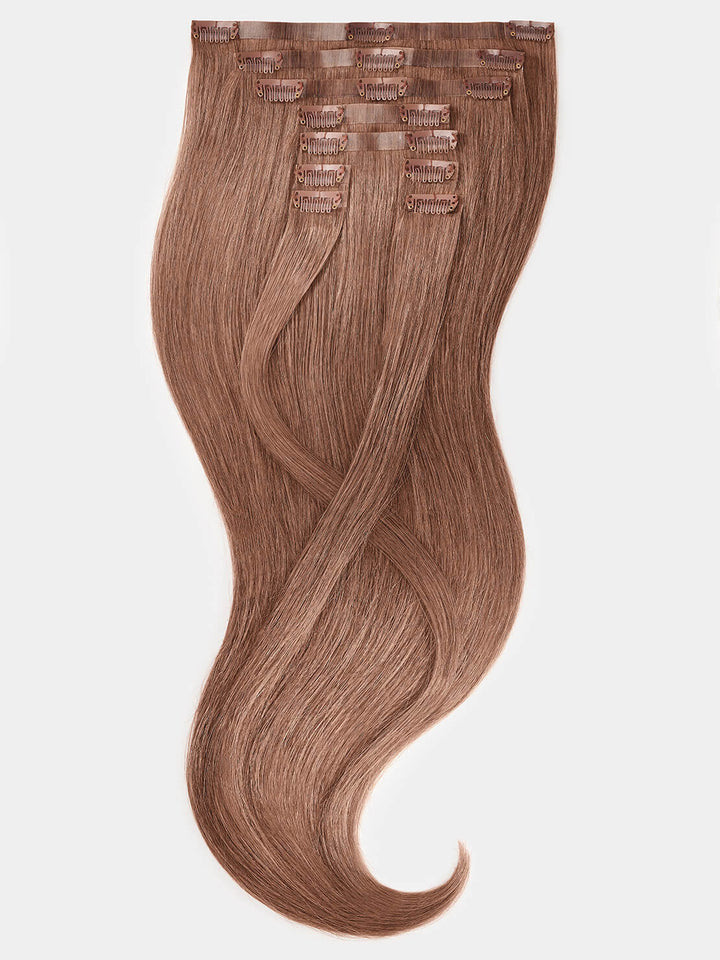 Nahtlose Clip Extensions - luxury Qualität - 120 Gramm 9-teilig - 55cm
