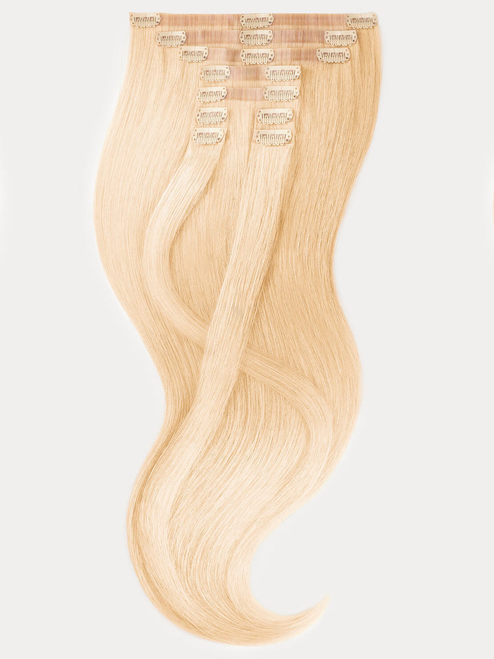Nahtlose Clip Extensions - luxury Qualität - 120 Gramm 9-teilig - 55cm