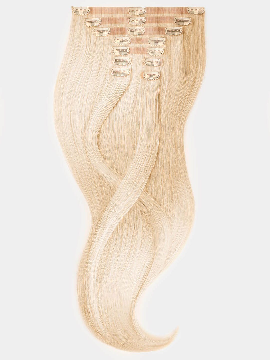 Nahtlose Clip Extensions - luxury Qualität - 120 Gramm 9-teilig - 55cm