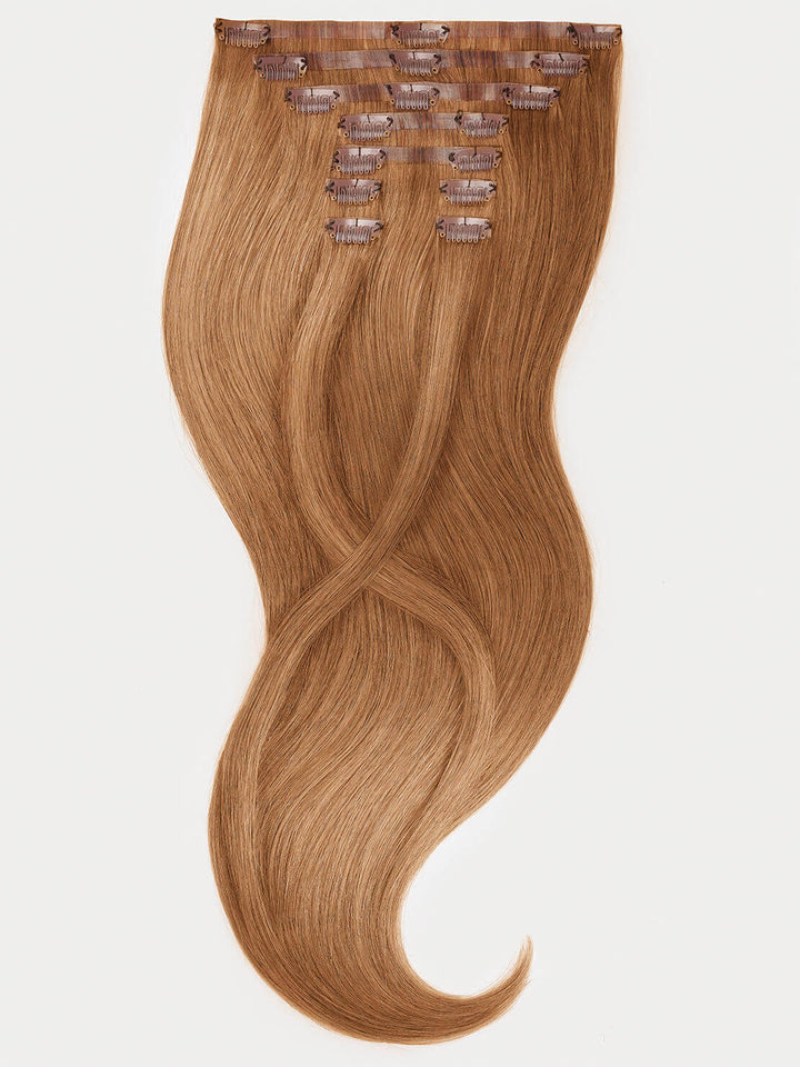 Nahtlose Clip Extensions - luxury Qualität - 120 Gramm 9-teilig - 55cm