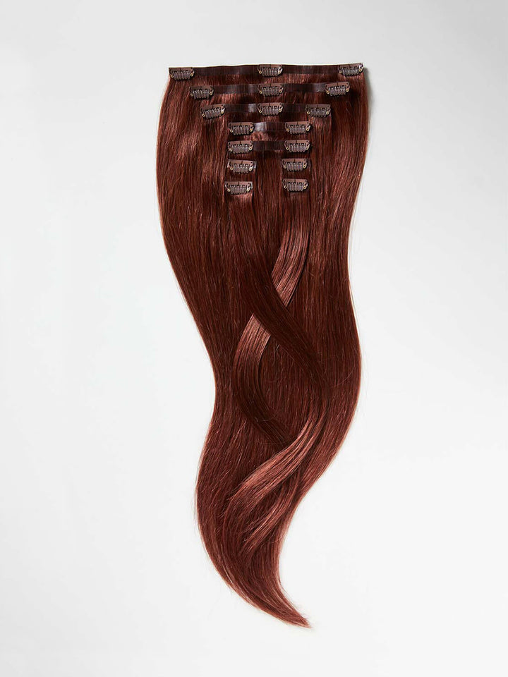 Nahtlose Clip Extensions - luxury Qualität - 120 Gramm 9-teilig - 55cm