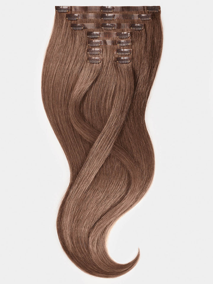Nahtlose Clip Extensions - luxury Qualität - 120 Gramm 9-teilig - 55cm