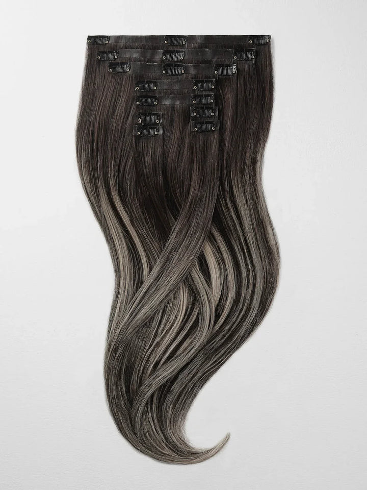 Nahtlose Clip Extensions - luxury Qualität - 120 Gramm 9-teilig - 55cm