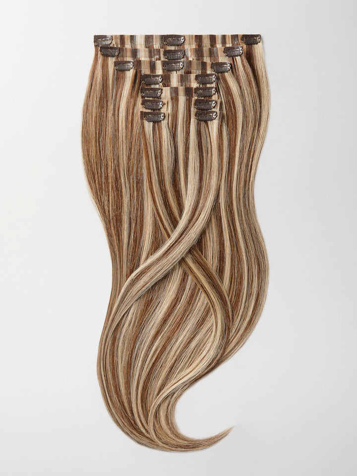 Nahtlose Clip Extensions - luxury Qualität - 120 Gramm 9-teilig - 55cm