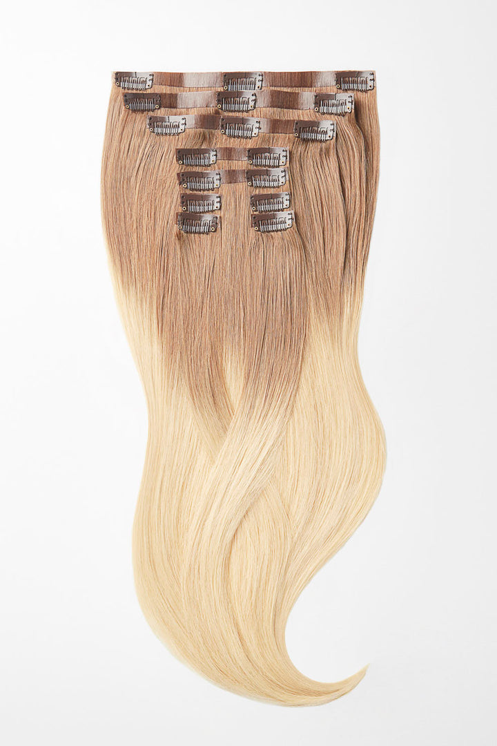 Nahtlose Clip Extensions - luxury Qualität - 120 Gramm 9-teilig - 55cm