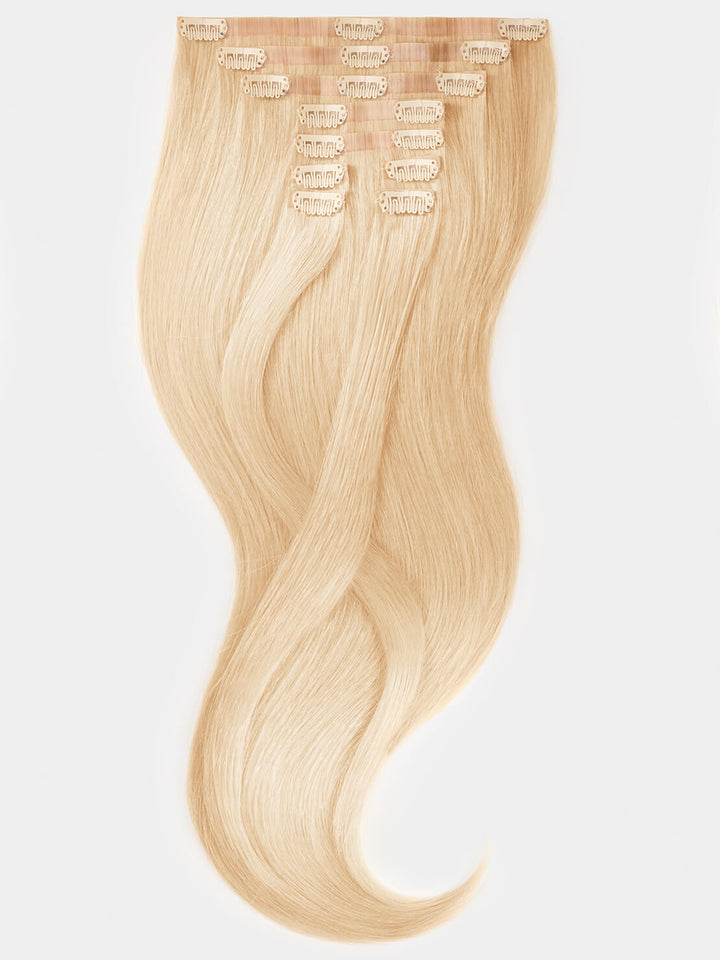 Nahtlose Clip Extensions - luxury Qualität - 120 Gramm 9-teilig - 55cm