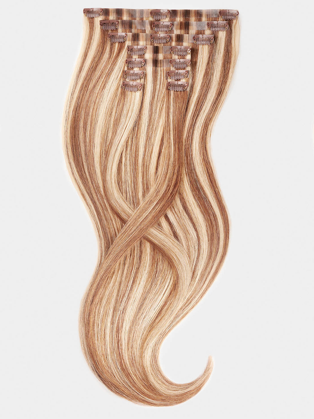 Nahtlose Clip Extensions - luxury Qualität - 120 Gramm 9-teilig - 55cm
