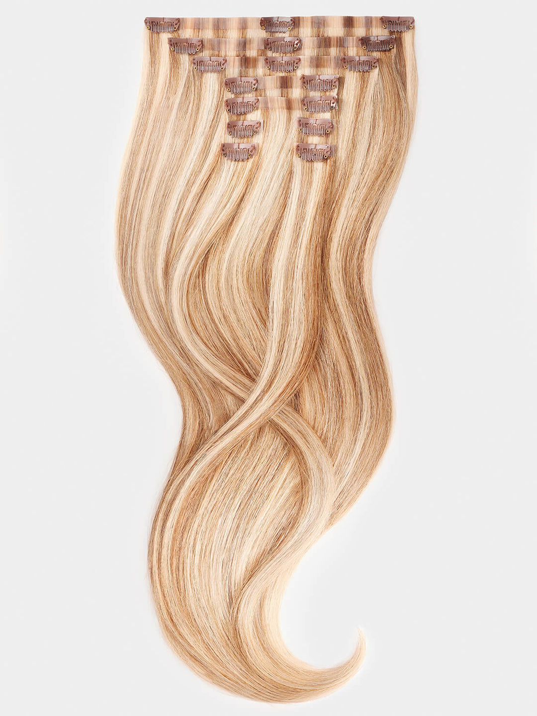Nahtlose Clip Extensions - luxury Qualität - 120 Gramm 9-teilig - 55cm