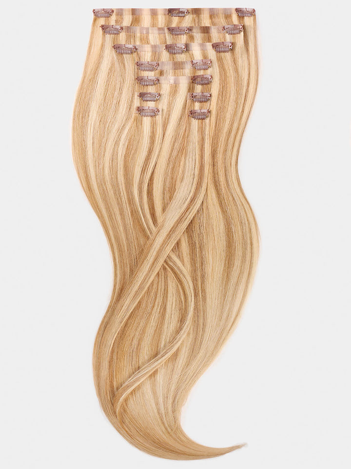 Nahtlose Clip Extensions - luxury Qualität - 120 Gramm 9-teilig - 55cm