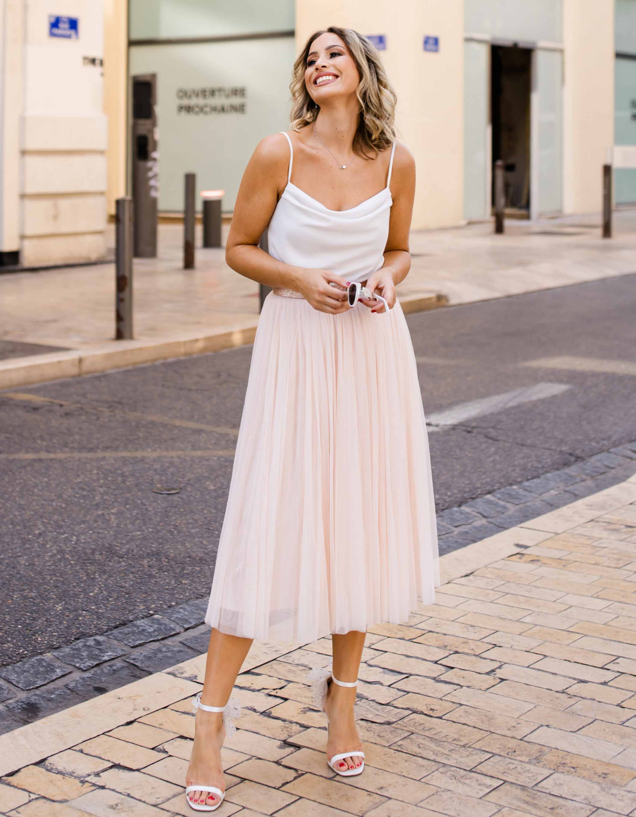 Midi hochzeitskleid gast Clearance