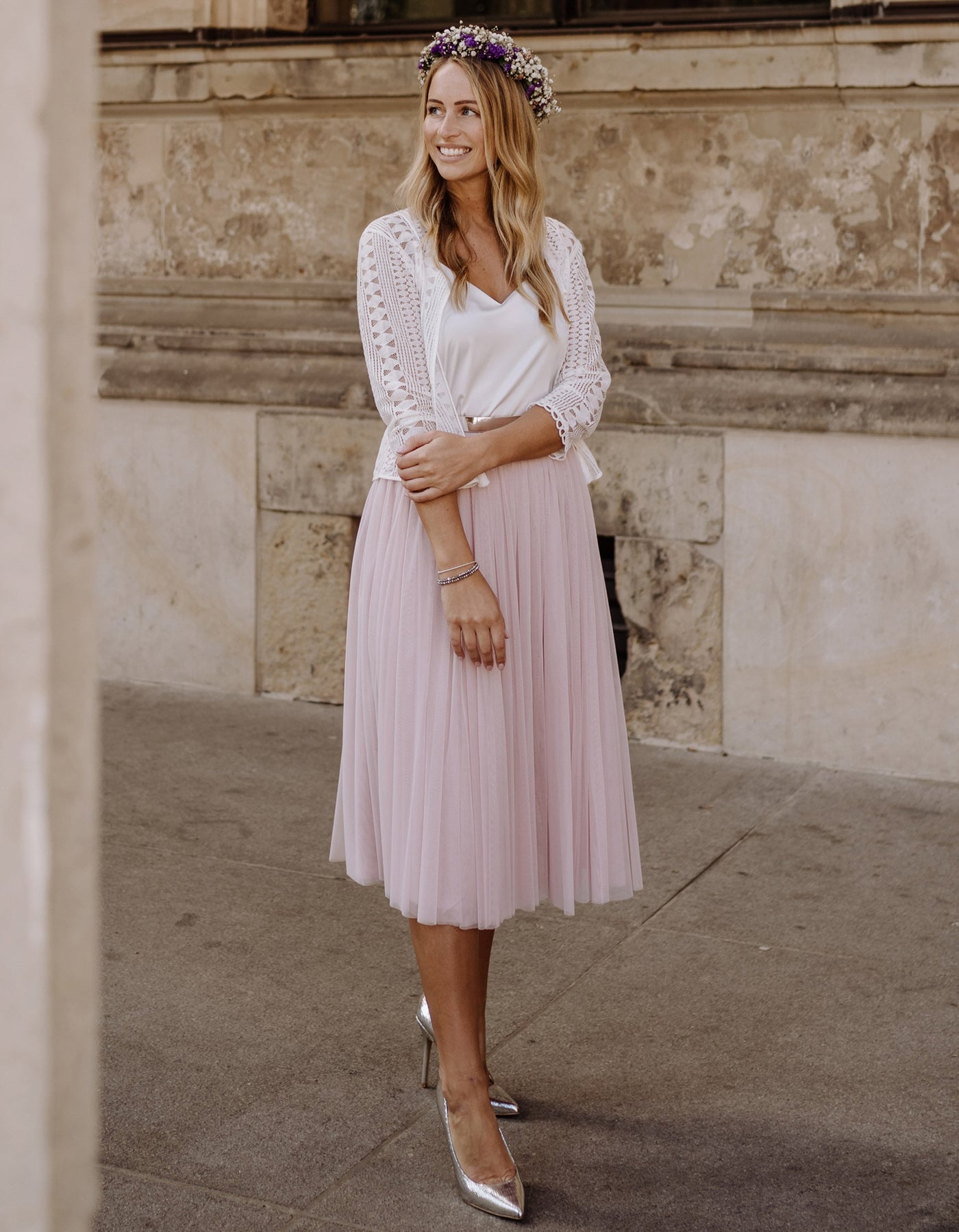 traenen_brautkleid_berater_brautkleid_finder_online_shopping_tüllrock_midi_kurz_grau_grün_jga_bridal_party_brautjungfern_vintage_boho_hochzeit_rosa